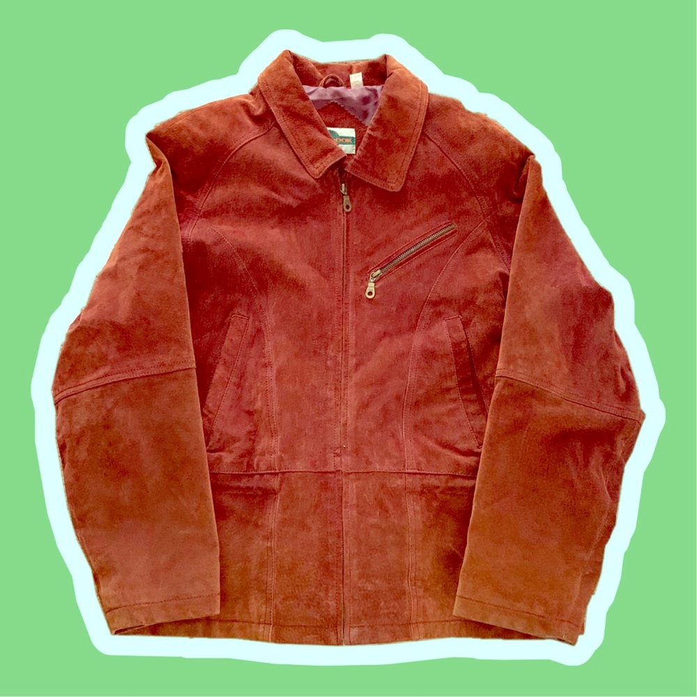 Retro 100% Leather Jacket!!